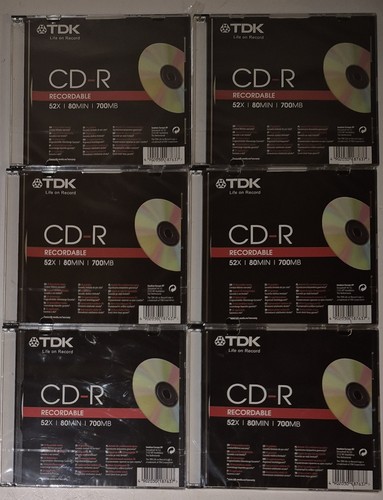 Tdk r80 cd recordable - tdk,