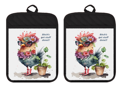 Pot holder oven mitt linen - oven,