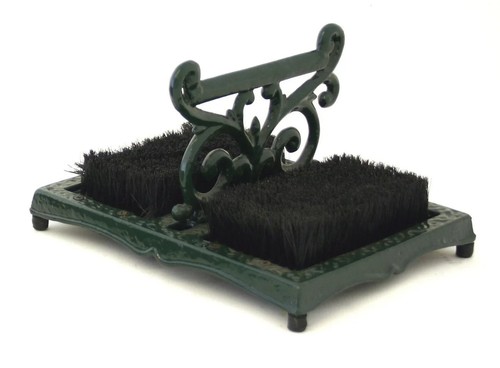 Cast iron boot scraper - cast, in