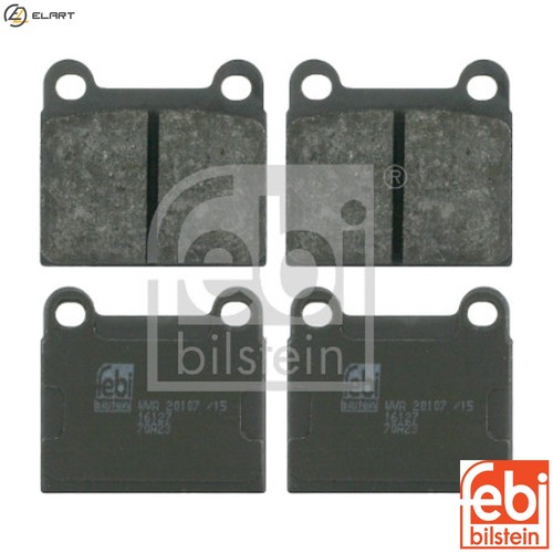 Brake pad set disc - disc,
