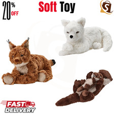 IKEA SKOGSDUVA Soft Toy Lynx