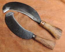 Special Offer - RARE - Two Monmouth Billhooks Lft & Rt Handed, Ready to Use