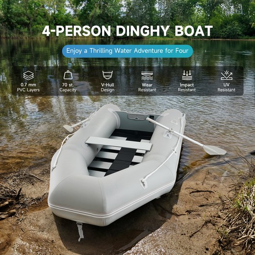 Inflatable boat dinghy raft - boat,