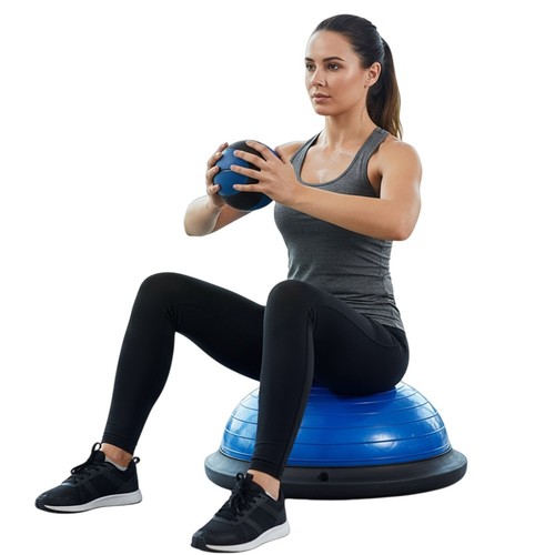 Yoga balance ball gym training - gym,