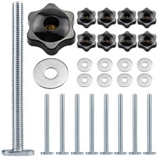 24 Pcs T Track Bolts and