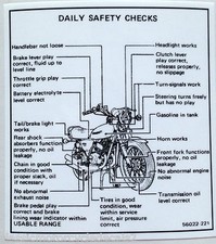 KAWASAKI KH250 KH400 "DAILY