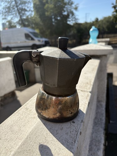 Moka pot stovetop coffee maker