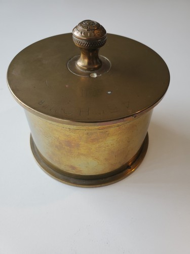 Trench art tobacco - trench, with