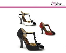 Pleaser High Heel T Bar Shoes