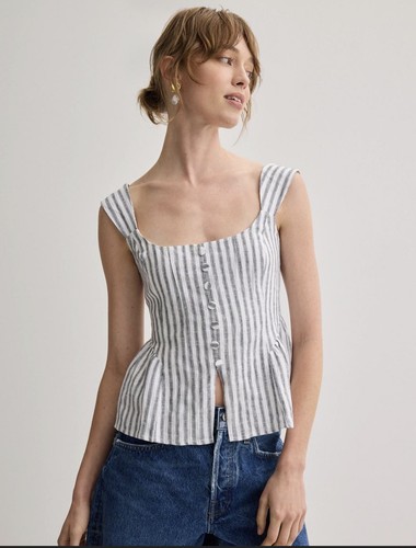 Reformation evie linen top - reformation,