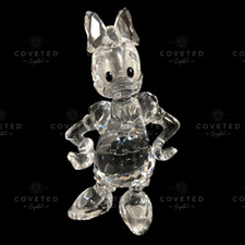 Swarovski Crystal DISNEY SHOWCASE COLLECTION DAISY DUCK 687320 Rare Mint Box