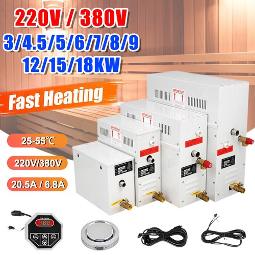 Steam generator engine sauna - steam,