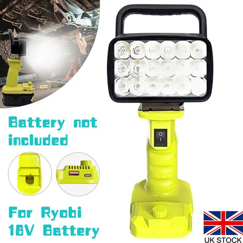 For ryobi 18v battery led - for,