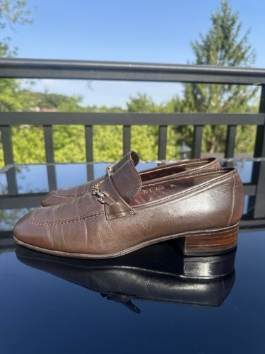 Vintage bally horsebit brown - vintage,