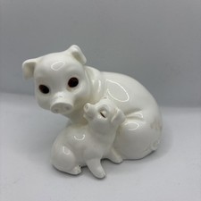 Royal Osborne Pig & Piglet Vintage