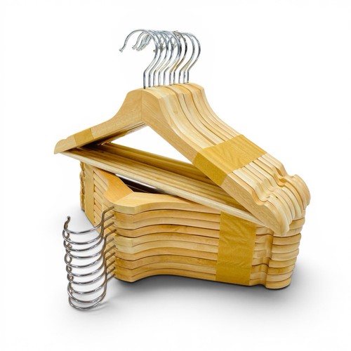 Wooden clothes hangers - x,