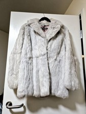 real rabbit fur coat