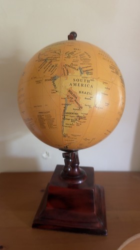 Vintage table globe - table,