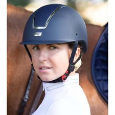 Premier Equine Centauri Horse Riding Helmet - Navy Blue or Black