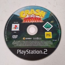 Crash of the Titans Playstation PS2 Video Game PAL DISC ONLY
