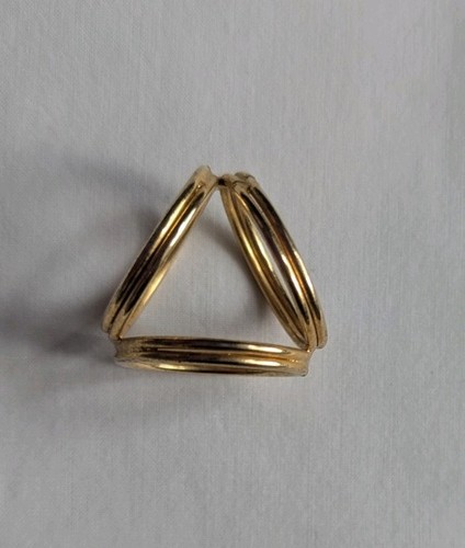 Vintage 1970s gilt scarf - vintage, ring