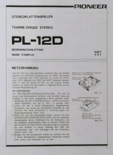 Pioneer PL-12D  Stereo