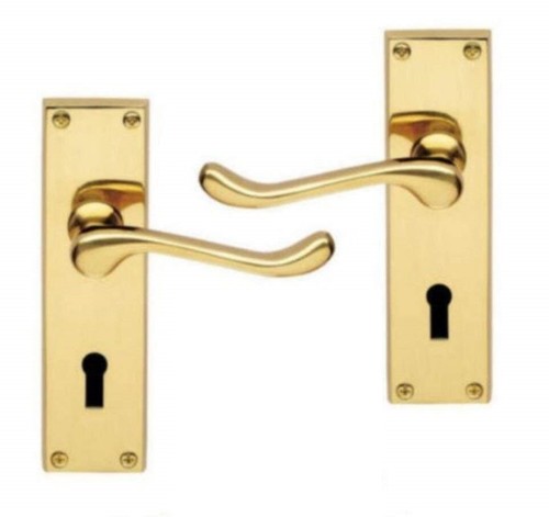Pair door handle victorian - pair,