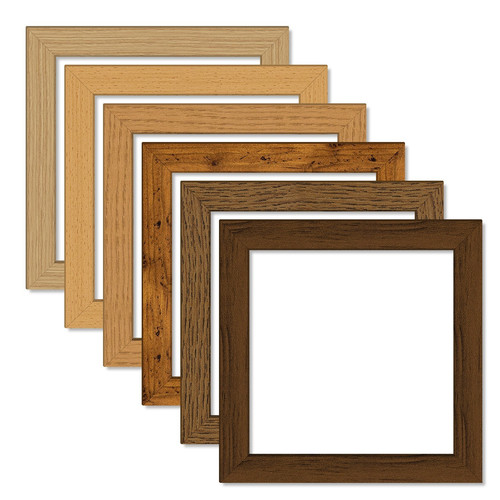 Square wooden style effect - wooden,