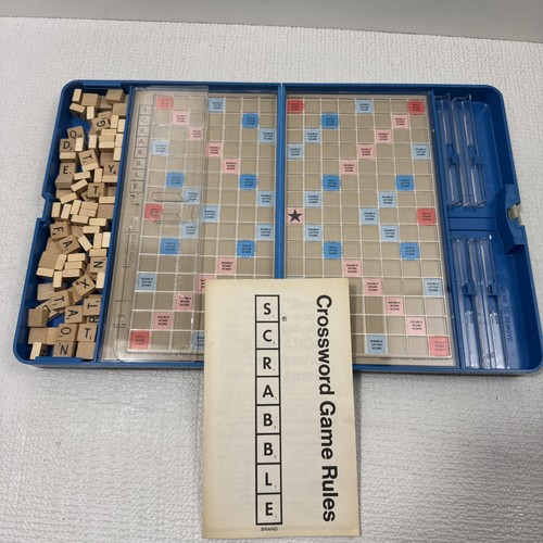 Vintage scrabble deluxe travel - vintage,