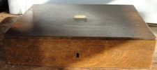 Vintage Wooden Cutlery Box /