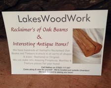 RECLAIMED ENGLISH OAK BEAMS & OTHER LOVELY TIMBERS In Stock!! (Full UK Delivery)