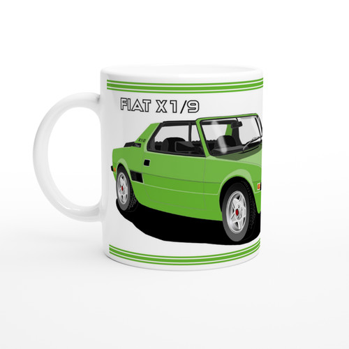 Fiat bertone 11oz art mug - bertone,