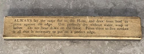 Vintage natural sharpening - natural,