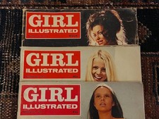 VINTAGE ILLUSTRATED MENS MAGAZINE 1970's x3 BRITISH ORIGINAL