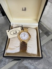 18k gold plated alfred dunhill - gold,