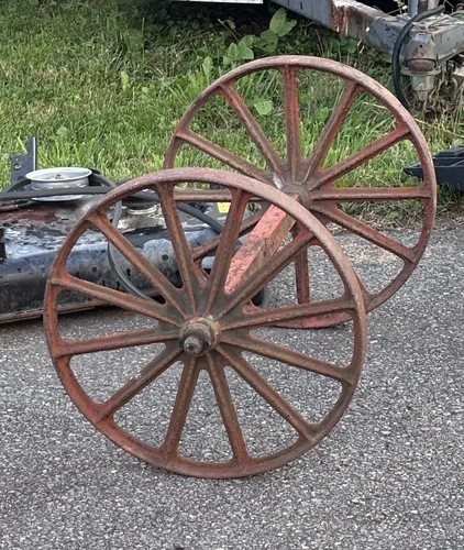 Vintage spoke cast iron - spoke,