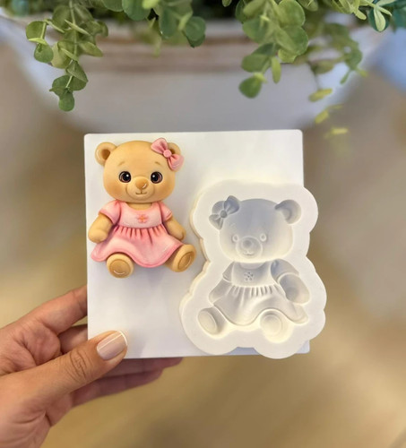 Silicone mould baby shower - 3d,
