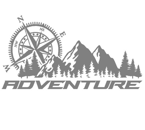 Compass mountains adventure - mountains,