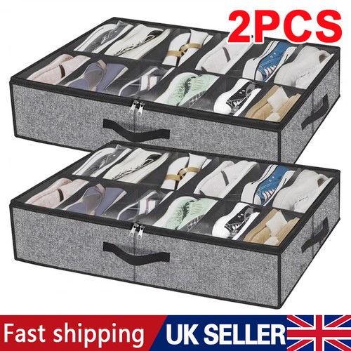 Pair underbed shoe - 24, storage