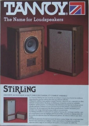 Tannoy stirling loudspeakers - tannoy,