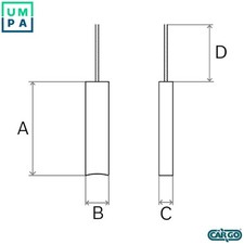CARBON BRUSH ALTERNATOR F 032