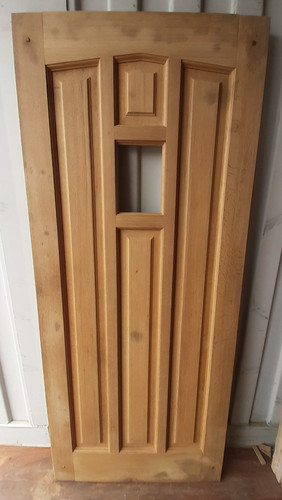 Solid oak external door - solid,