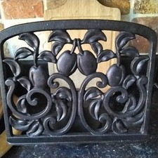 Vintage Cast Iron Heavy Black