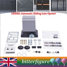1800kg 750W Automatic Sliding Gate Opener Driveway Security Electric Motor Kit