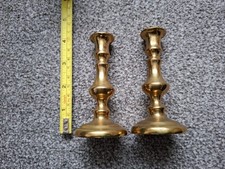 SOLID BRASS PAIR OF HOUSEHOLD