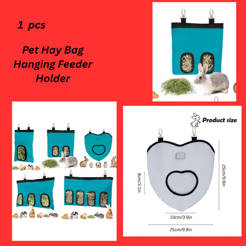 Pet hay bag hanging feeder - pet,