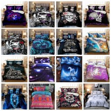 Gothic Skull Duvet Cover