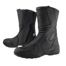 VPR R35 Leather Motorcycle Boots Men Waterproof Riding Touring Motorbike Boots