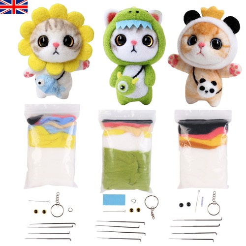 Cute doll making wool - making, needle