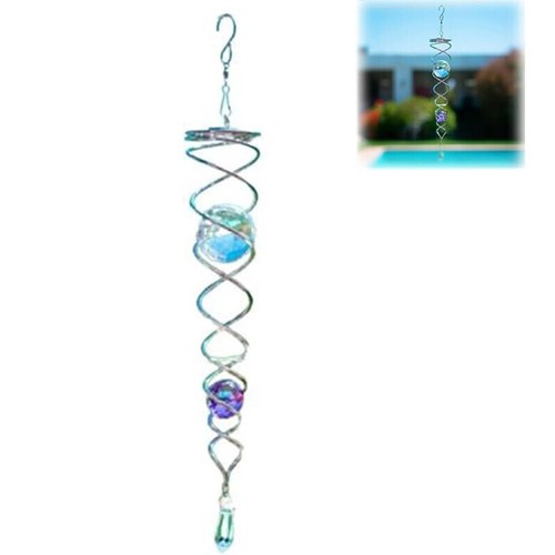 Spiral wind spinners with - spiral,